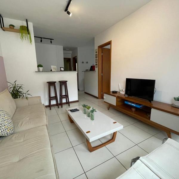 Apartamento com vista para as montanhas e natureza