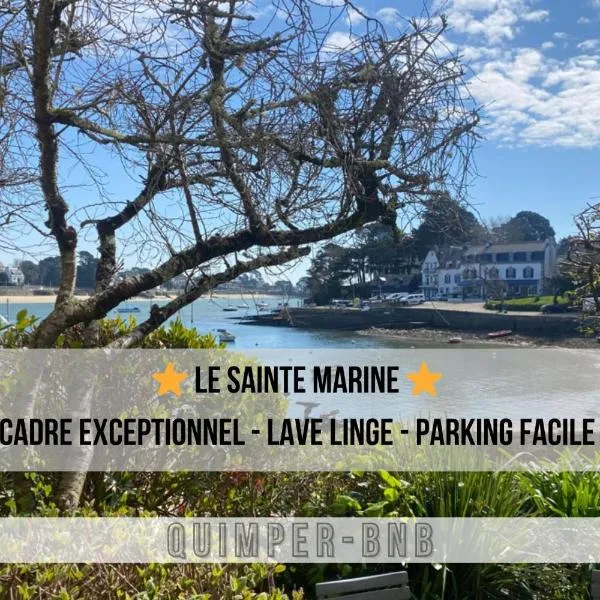 LE STE MARINE - Ptit coin de Paradis Vue sur le port - Entrée Autonome，康布里特的飯店