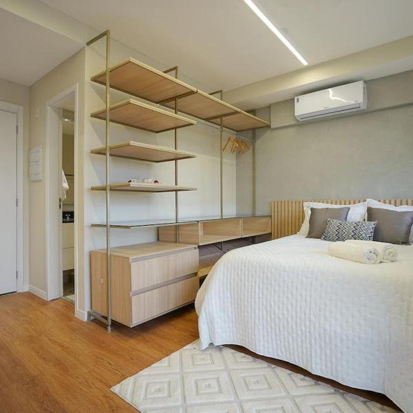 SB 1006 · Studio c/ Varanda - Metro Brooklin e Shop Morumbi