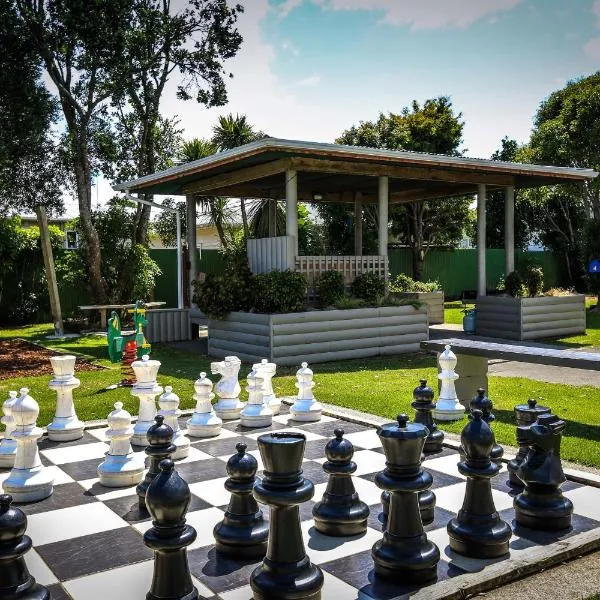 New Plymouth TOP 10 Holiday Park、ニュープリマスのホテル
