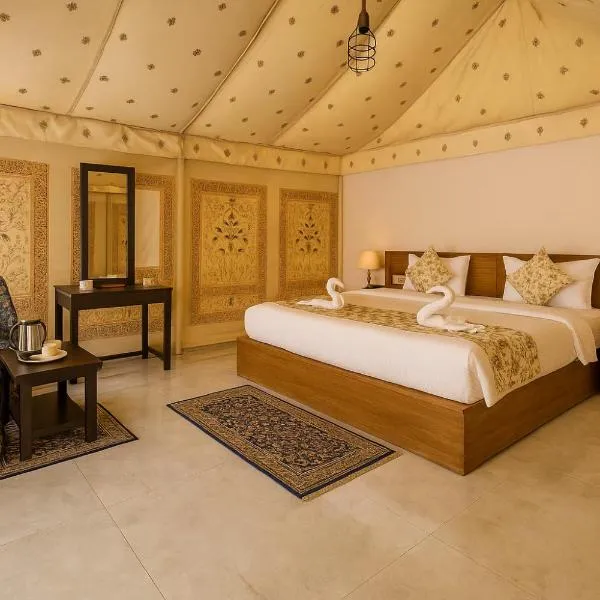 The Saffron Desert Camp, Jaisalmer, hotel v destinaci Džaisalmér