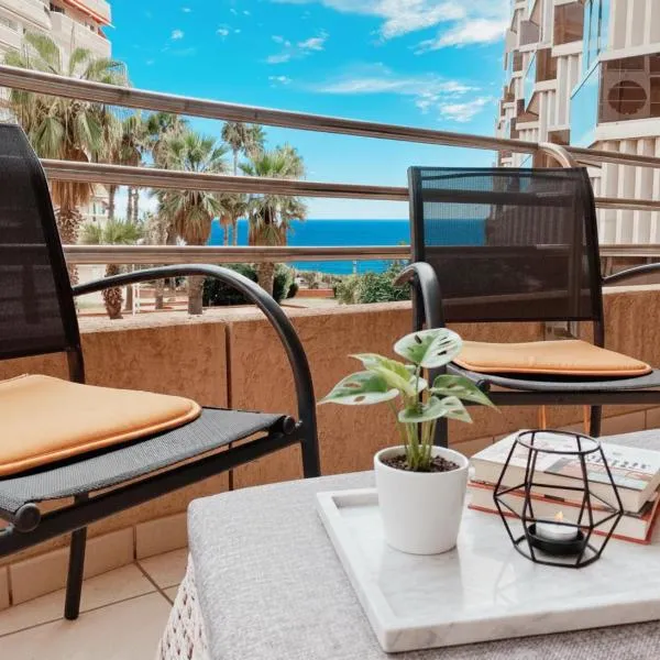 Appartement 2 chambres à la plage avec vue mer, hotel Canet-en-Roussillonban