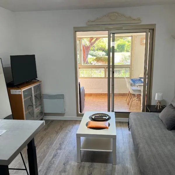 Charmant studio calme bord de mer Wifi-NESPRESSO-DRAPS-LINGE DE BAIN, hotel in Saint-Mandrier-sur-Mer