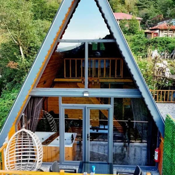 AĞARAN WOODEN HOUSEs、リゼのホテル