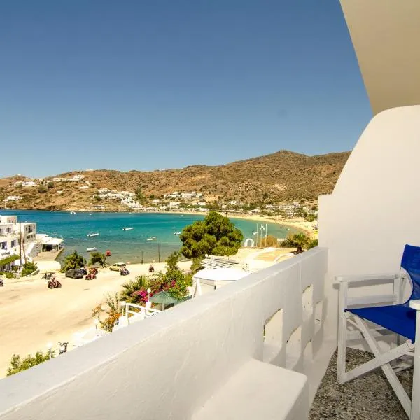 Ios Plage, hotell sihtkohas Mylopotas