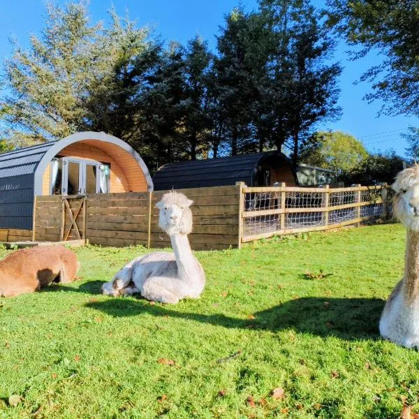 little peru luxury pods and alpaca farm, hotel v destinaci Crosshill
