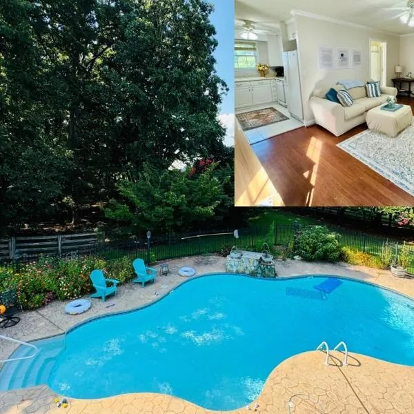 Countryside Carriage House with Pool, hotel a Commerce