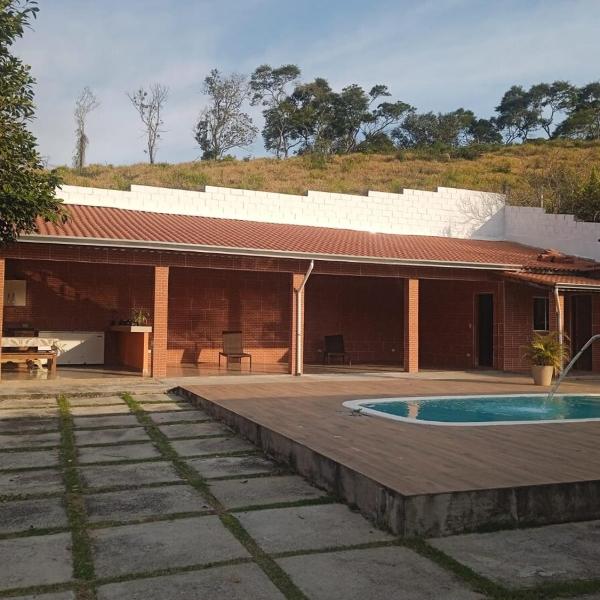 Chácara em Nazaré - Piscina, Churrasqueira e Natureza