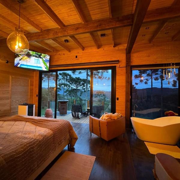 Cabana Bergamo, Villa Itália - Urubici