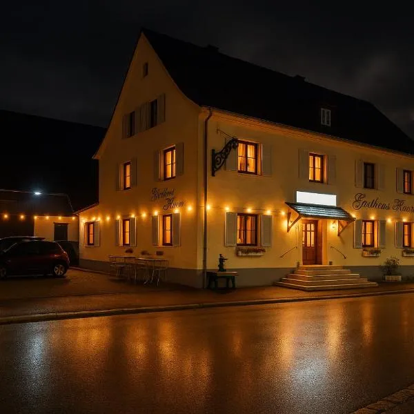 Hotel & Restaurant Krone in Märkt、ヴァイル・アム・ラインのホテル