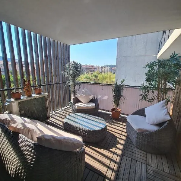 Appartement 3 pièces avec parking a Nice Chez David, hotel in Nice