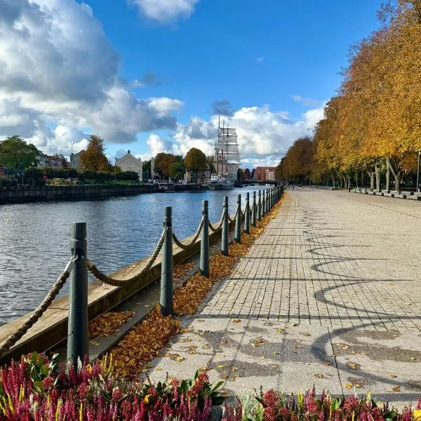 Central Antique Gallery Apartment by the River -Self Check-in, hotel in Klaipėda