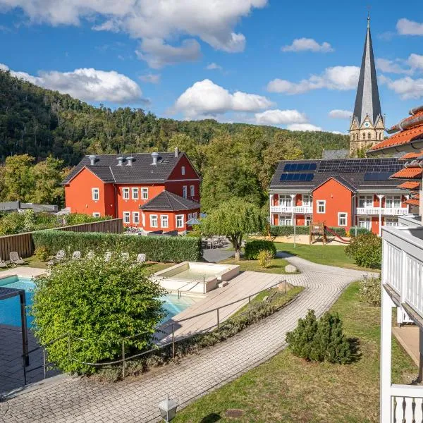 Hotelpark Bodetal mit Ferienwohnungen、ターレのホテル