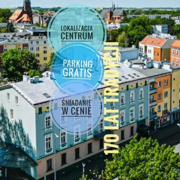 Polonia Raciborz, hotel en Racibórz