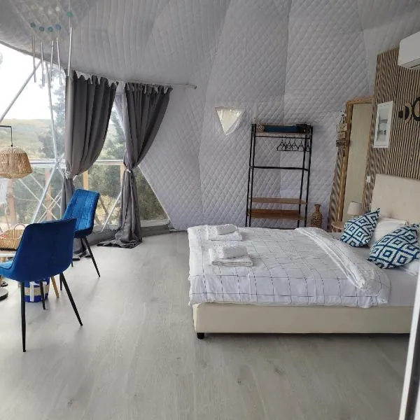 Geo heaven glamp: Aïtánia şehrinde bir otel