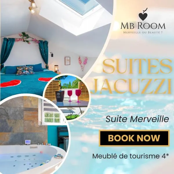 Mb Room - Appartement Jacuzzi Love Room Jacuzzi Merveille, hotel in Puget-sur Argens