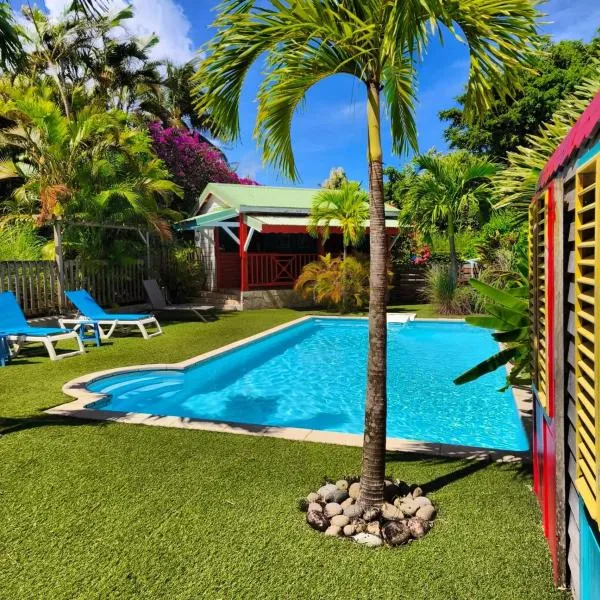 Piton Bungalows Ecolodges, hotel in Deshaies
