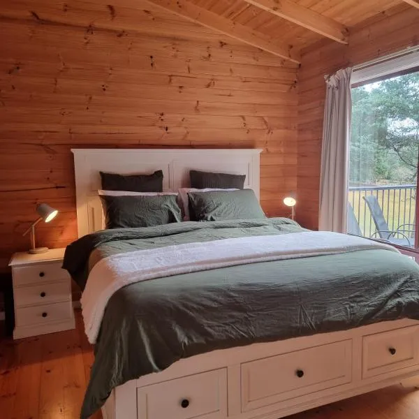 Russell Falls Holiday Cottages, hotel en Parque Nacional