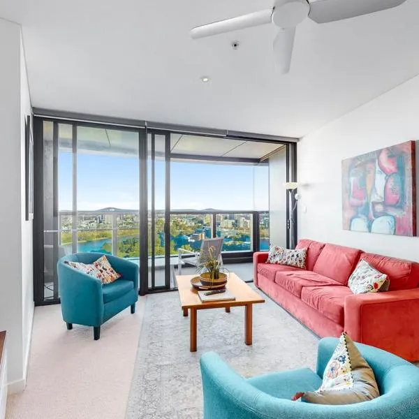 Once Upon a View with Balcony Pool and Parking Level 33, hotel v destinaci Brisbane
