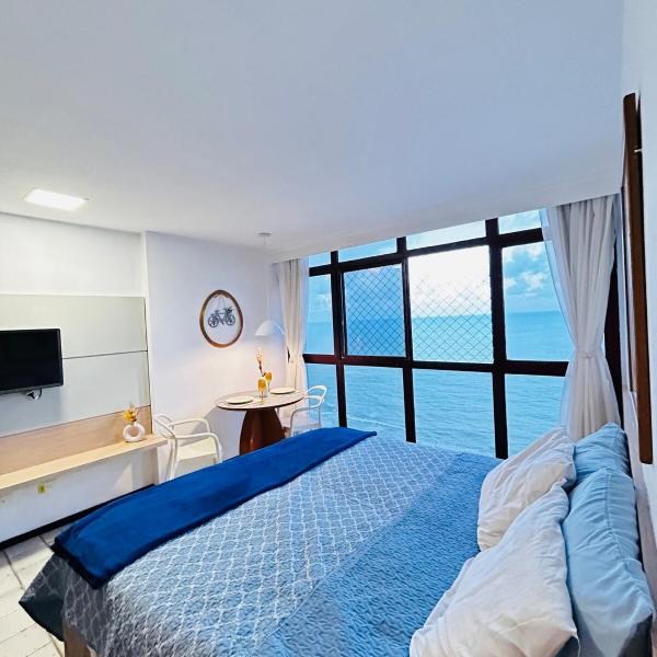 Flat frente ao mar - 10 min do Recife - Golden Beach - Foto 2