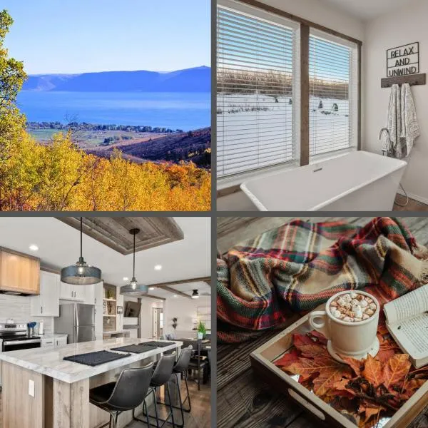 New Bear Lake Home with Beautiful Fall Views, hotel en Garden City