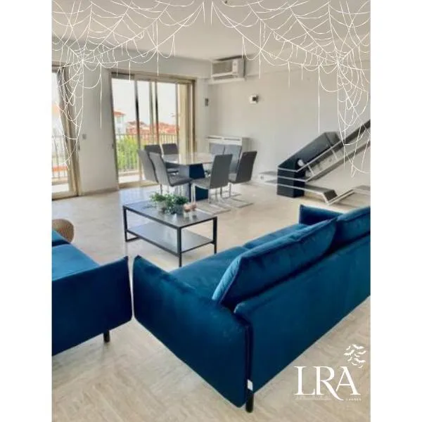 Central -300m Palais- Seaview-A/C-WIFI-spacieux, hotel v Cannes