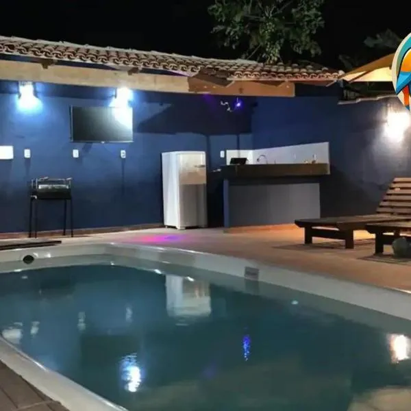 Casas Araras de Corumbau, Piscina, a 5 Min da Praia, ξενοδοχείο σε Corumbau