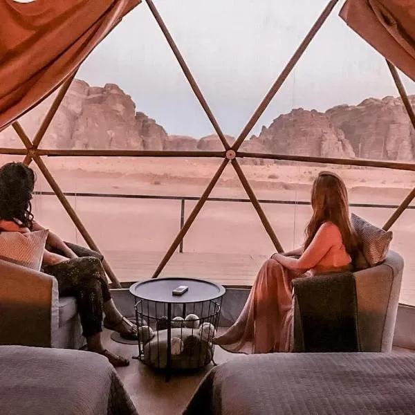 Lunar Mirage Camp, hotel v destinaci Wadi Rum