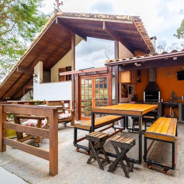 Casa com fogão a lenha para 7 - Evento Arena Videiras Vale das Videiras