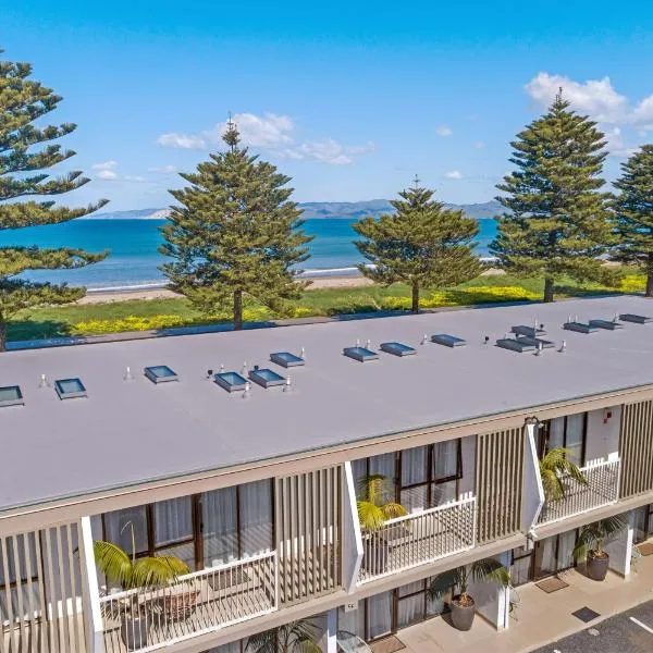 Whispering Sands Beachfront Motel, hotel v destinaci Gisborne