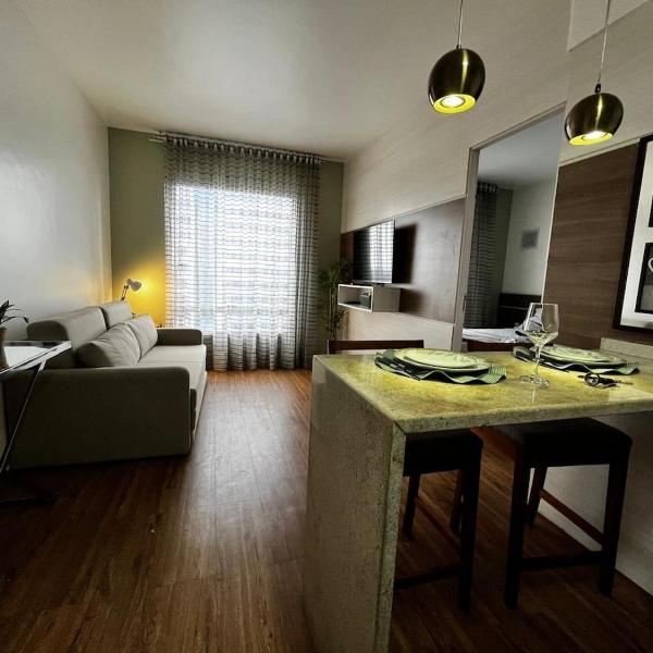 Flat dentro de hotel de Luxo proximo ao shopping