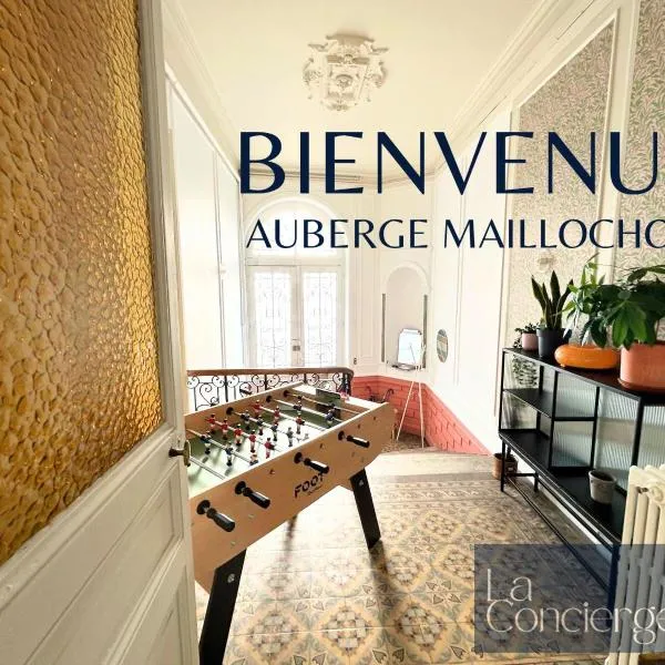 Chambre à louer au sein d'une Auberge- Maillochon- Poitiers Gare - Appart'Hôtel -、ポワティエのホテル