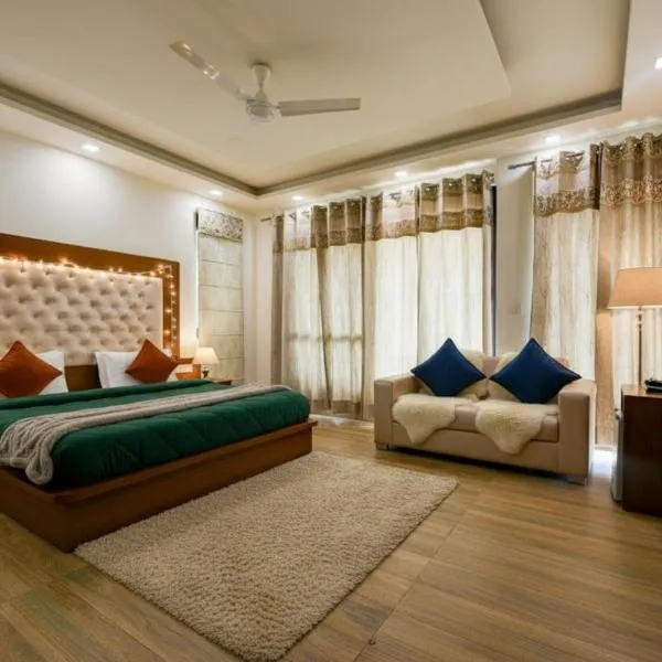 Hotel Liif Niine Butik, Near Leisure Valley Park, Golf Course Road, ξενοδοχείο σε Γκουργκάον
