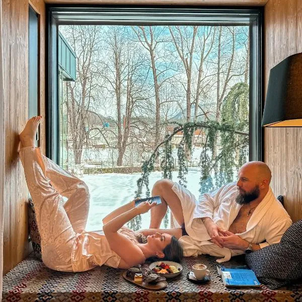 Boutique Hotel Sunrose 7 - Gourmet & SPA, hotell sihtkohas Bohinj