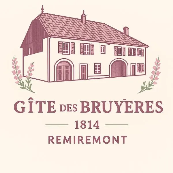 Gîte indépendant 8 personnes - ferme Les Bruyères 1814, khách sạn ở Remiremont