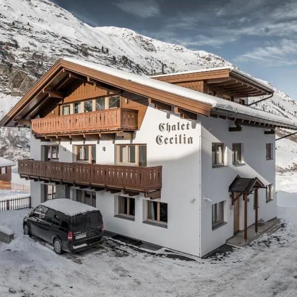 Chalet Cecilia inklusive Spa- Area, hotel in Obergurgl