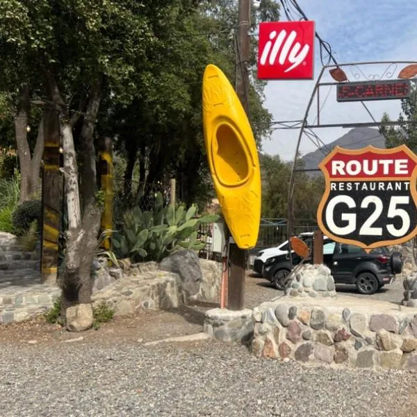 Cabañas Route G25, khách sạn ở Melocotón