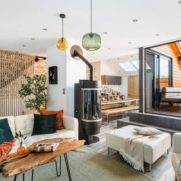 Le Rooftop Loft premium 3 chambres avec terrasse & parking en centre-ville de Saint-Étienne, hotel v destinaci Saint-Étienne