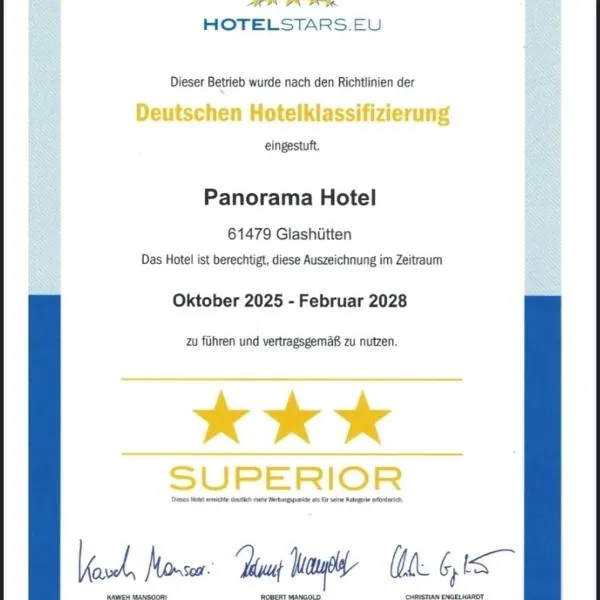 Panorama Hotel, hotel in Glashütten