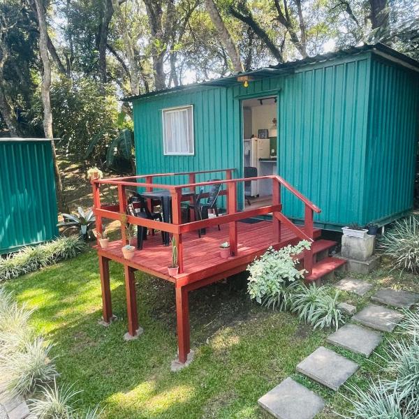 Tiny House Passaúna - Climatizado, deck e parque
