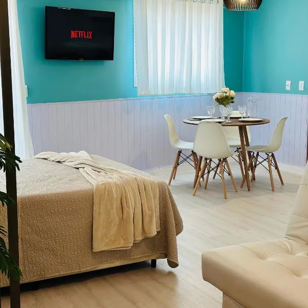 Studio Aconchego Praia Grande - Próximo à Praia, hotel v destinaci Praia Grande