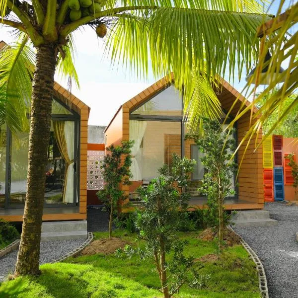 Biển Tôm ốc Homestay Bến Tre - Hồ Bơi & BBQ Garden, hotell i Ấp Sơn Thuận (2)