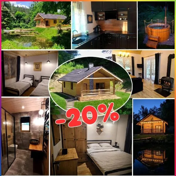 Bieszczady Domek Nad Stawem, hôtel à Lesko