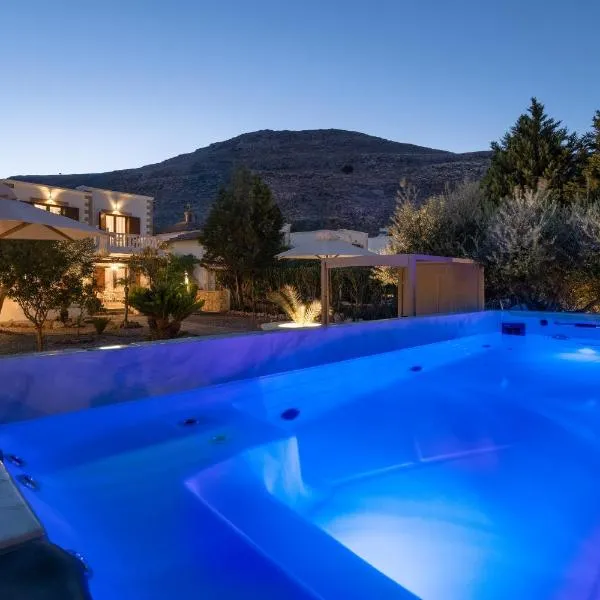 Le Soleil De Lindos - Luxury Villa with Swim Spa, hotel en Lindos