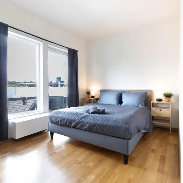 Modern Room in shared apartment with a Beautiful Private Balcony, hotel v Oslu