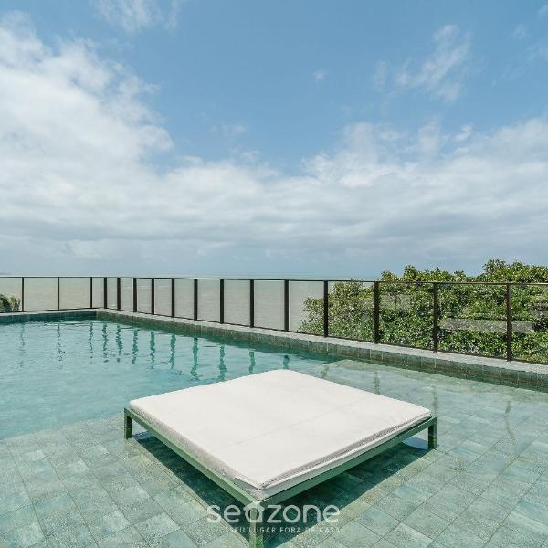 Estúdios em Condo. Beira-mar com Piscina na Praia do Bessa - GSEs