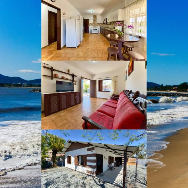 Casa Completa em Penha a poucos passos da PRAIA com Wi Fi TV e Cozinha Equipada Churrasqueira Privativa Ares condicionados Perfeito para Férias em Família Reserve agora mesmo!
