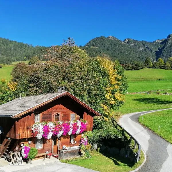 Wörglerhof's Hüttenapartments mit Kachelofen, hôtel à Alpbach