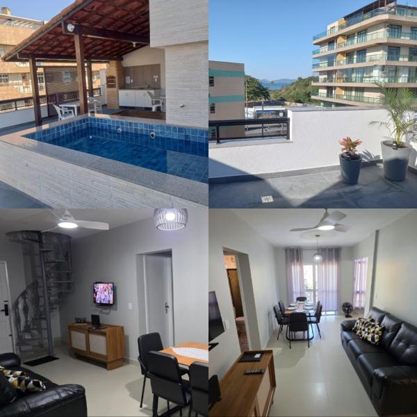 Cobertura com piscina Cabo Frio