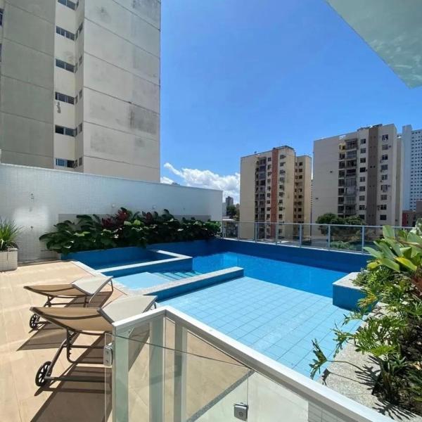 Luxo e Lazer Apto 2Qtos 1 Suíte AC e Rooftop - Foto 4